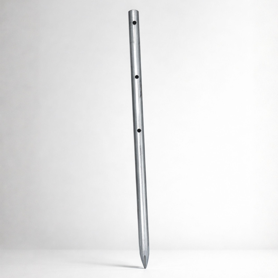 Piquet de parc en acier galvanisé - M6